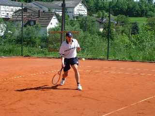 Benny im Finale der Trostrunde